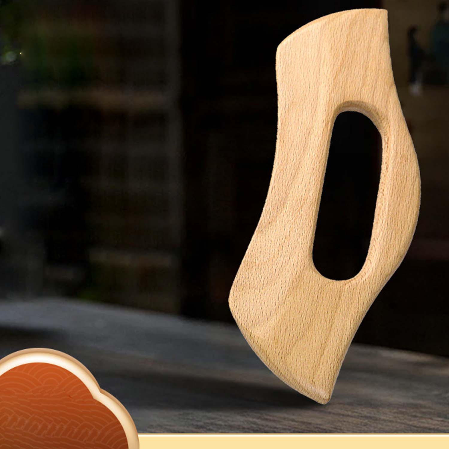 Beech Face Lifting And Whole Body Scraping Board 2