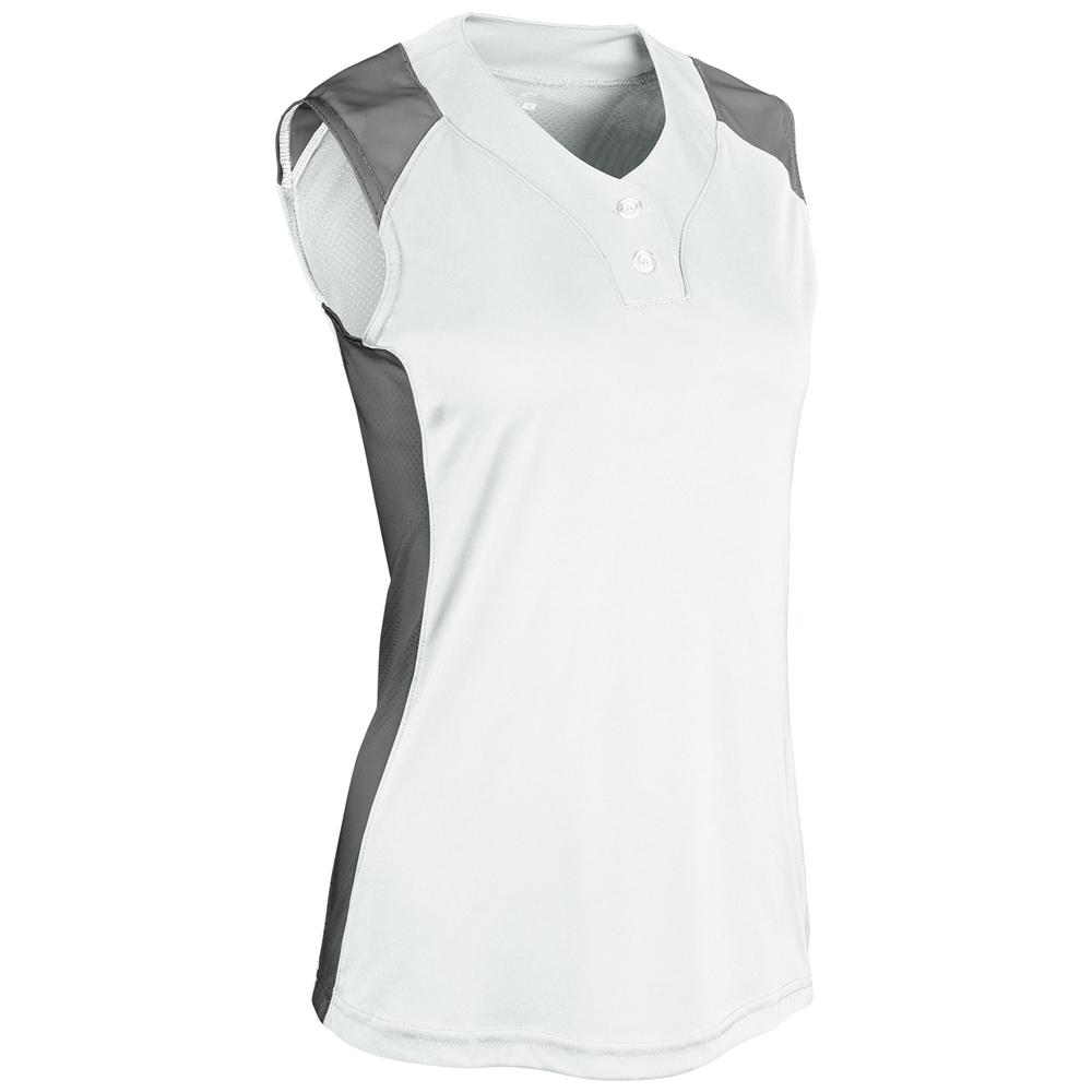 Infinite 2-Button Sleeveless Jersey 22
