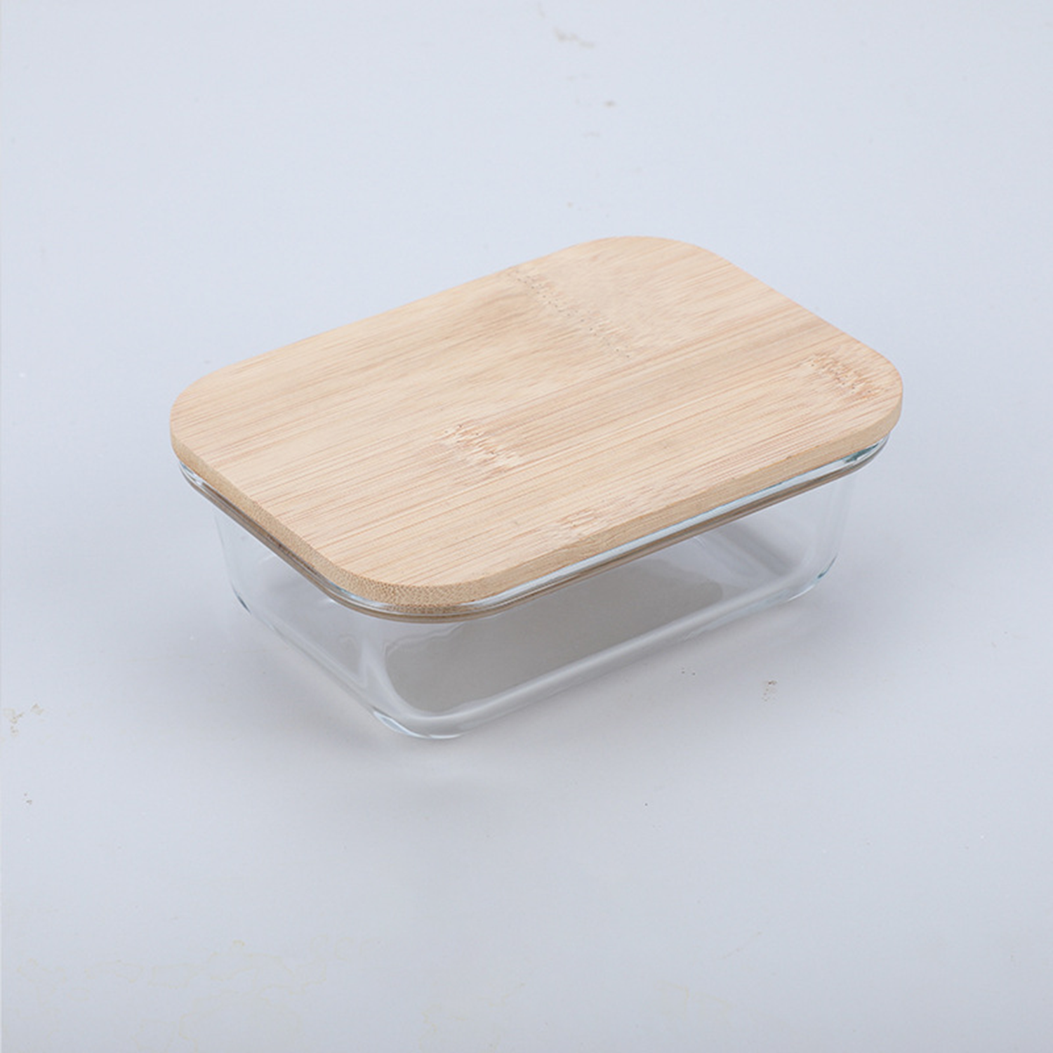 Glass Food Storage Container With Bamboo Lid 5