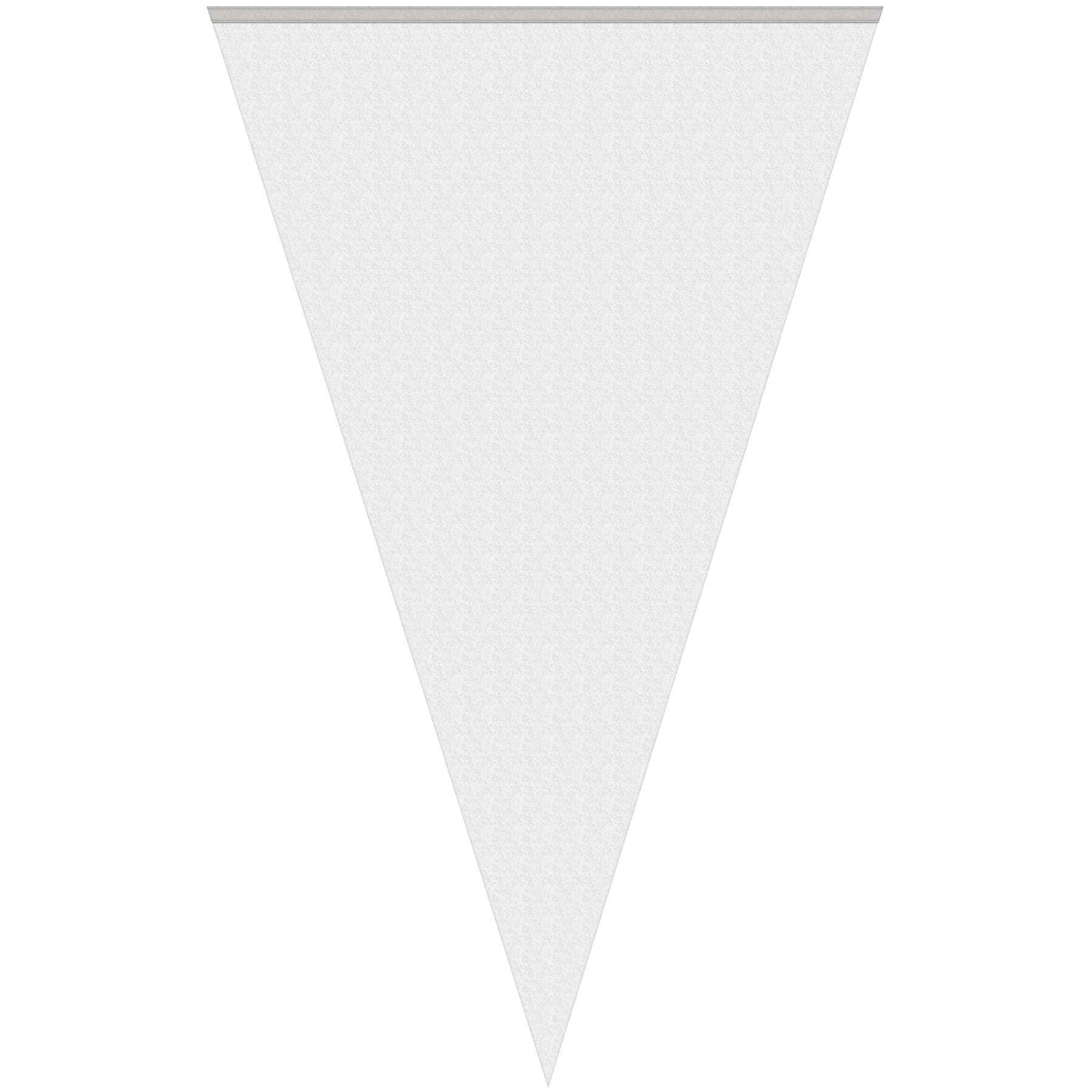 30" x 48" Vertical Triangle Shaped Felt Banner 9