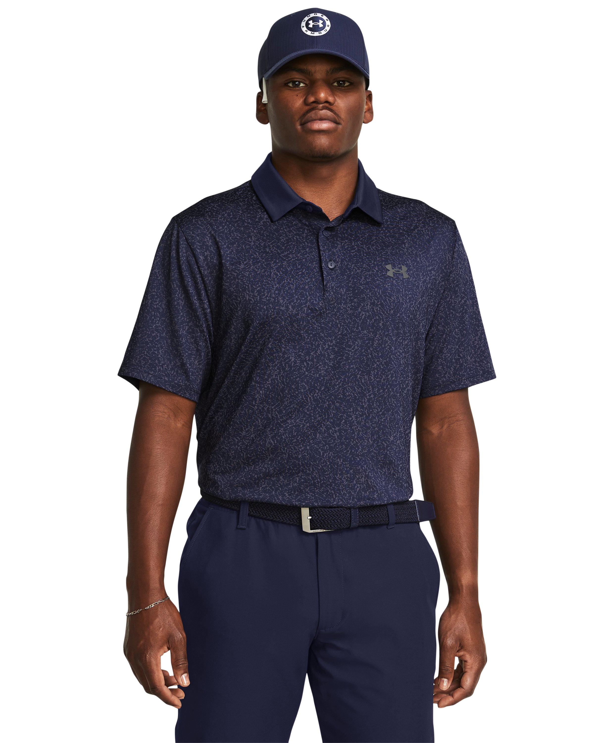 UA Playoff 3.0 Coral Jacquard Men's Polo 8