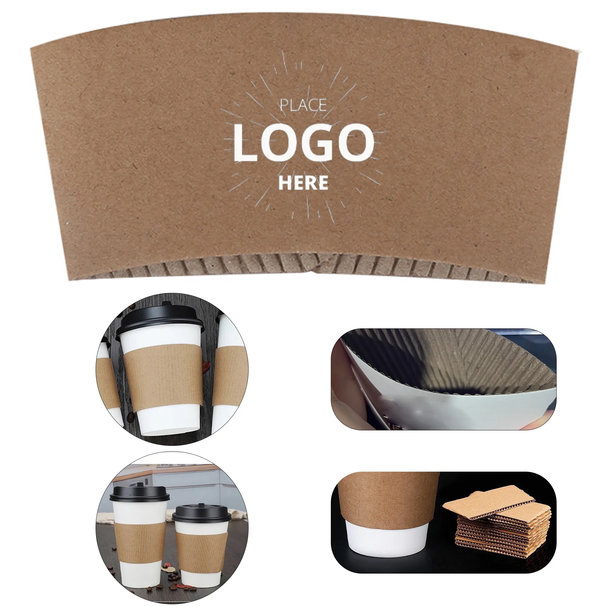 Heat Resistant Coffee Cup Sleeve 2