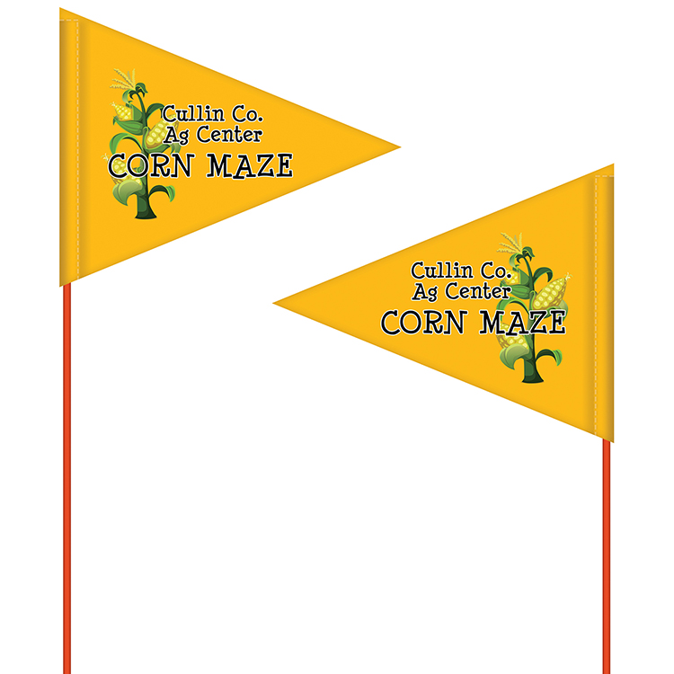 Custom Printed Field Flag - Double Sided 4