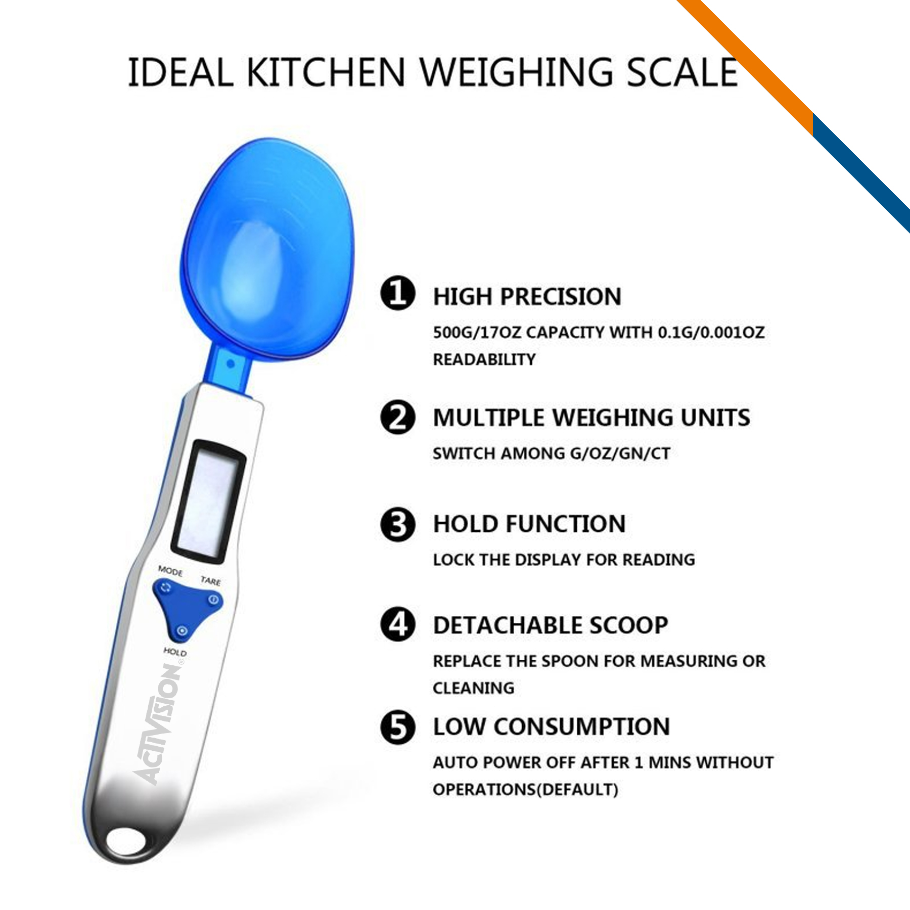 Dender Digital Spoon Scale 6