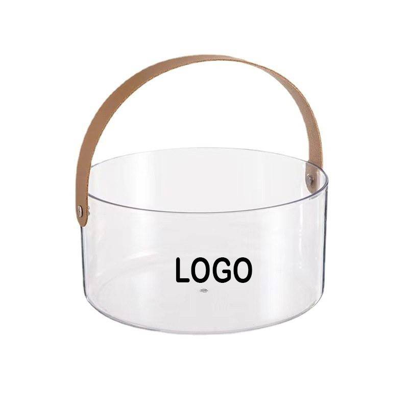 Round Ice Bucket With Handle 2