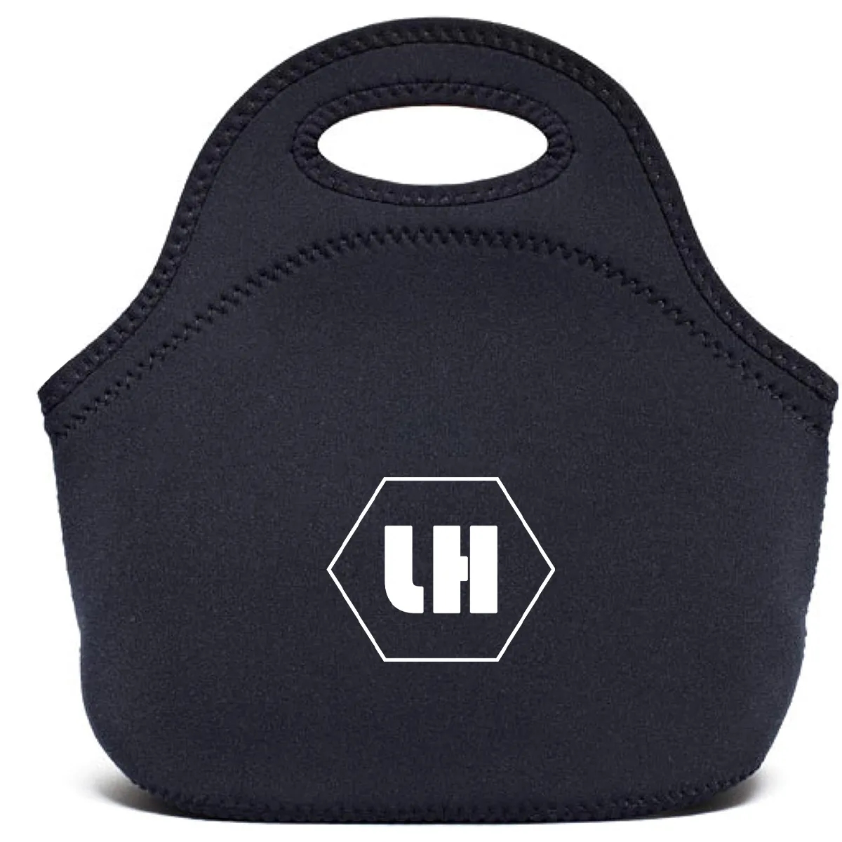 Lightweight Insulated Reusable Soft Neoprene Lunch Tote Bag 4