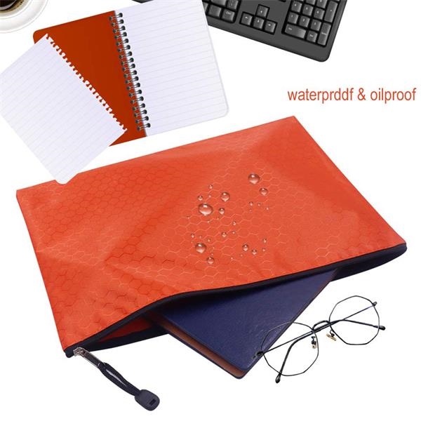 A4 Size Document Holder Zipper Organizer Pouch 2