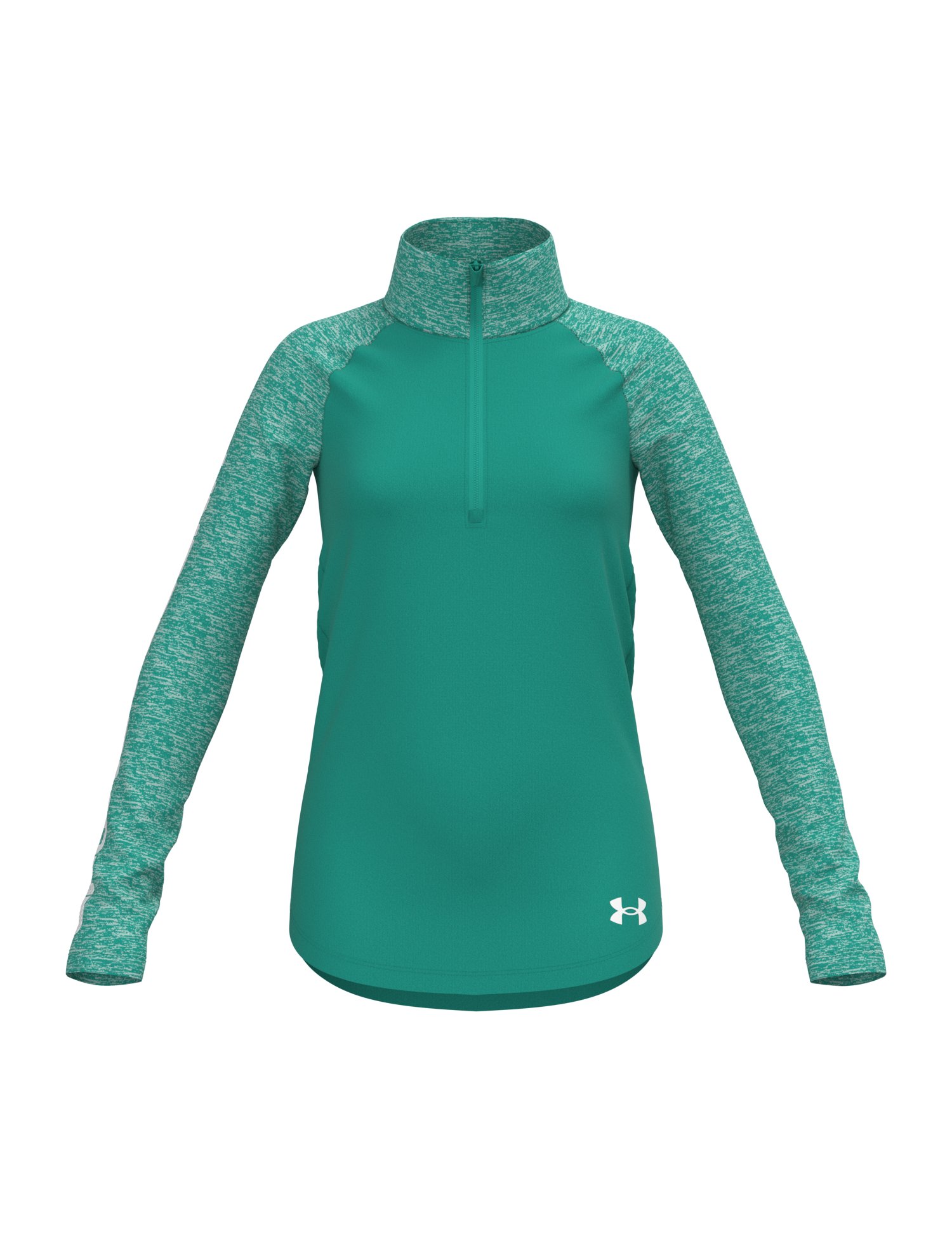UA Tech Graphic Girls' Zip 6
