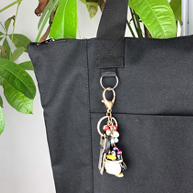 Karryall Nylon Shopping Tote, custom tote bag with logo imprint 4