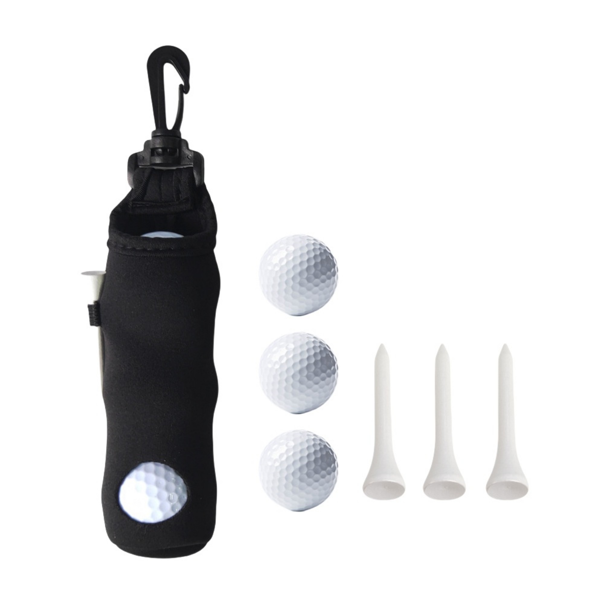 Golf Tee Organizer Bag Including Accessories 5