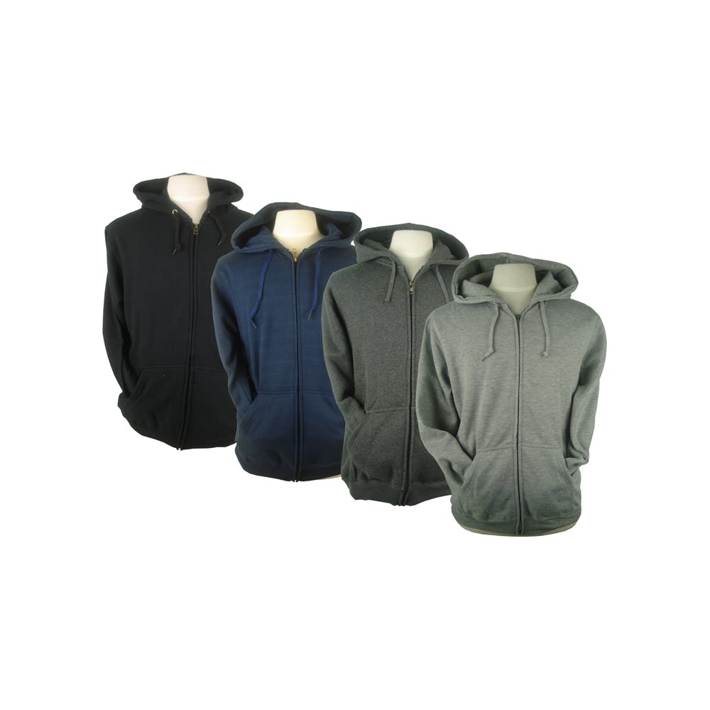 Women's Hoodies - S-XL Assorted Colors Full Zip 2