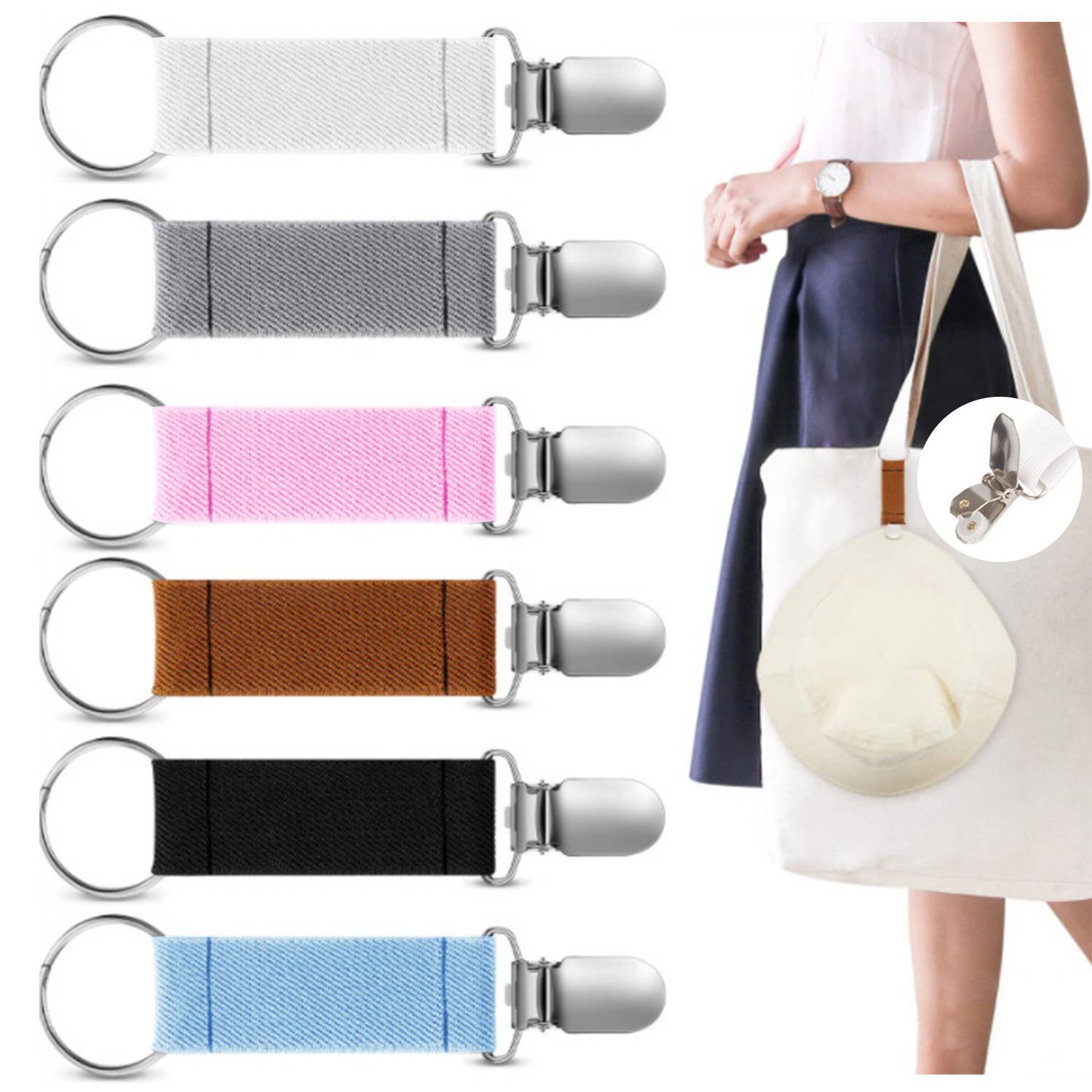 Ergonomic Travel Hat Clip 5