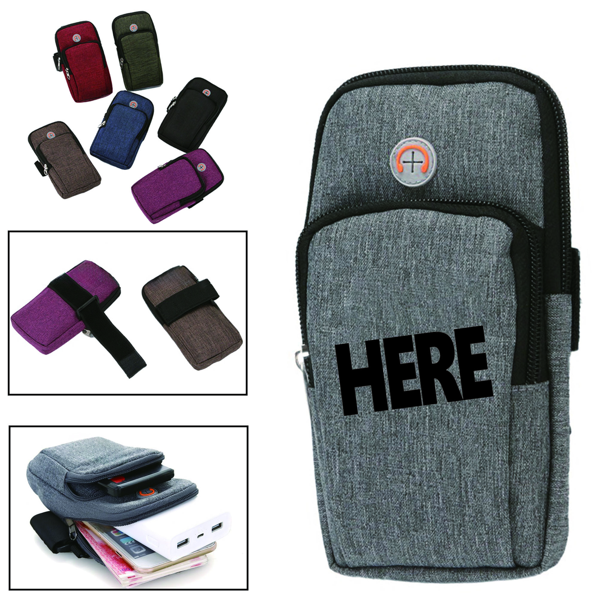 Full Color Outdoor Sports Wrist Bag 2
