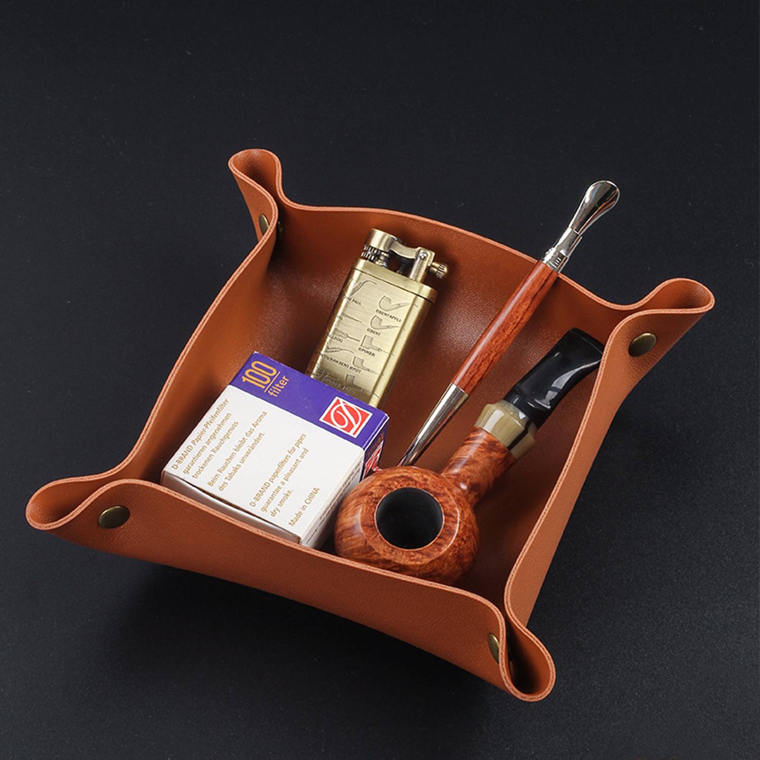 PU Leather Tobacco Tray 7