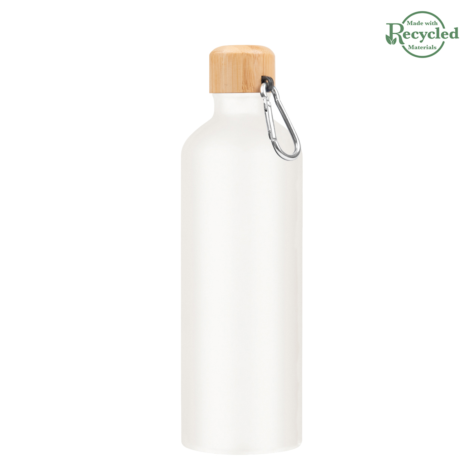 25 Oz. Aluminum Tundra Bike Bottle With Bamboo Lid 11
