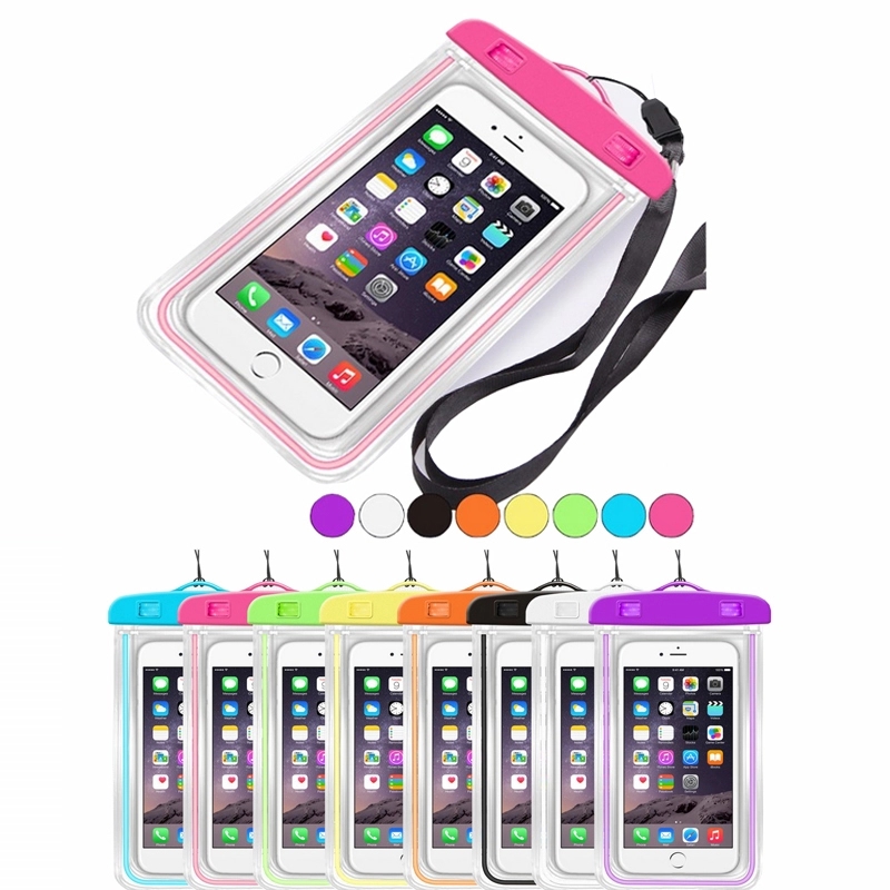 Glow In Dark Waterproof Cell Phone Bag 2
