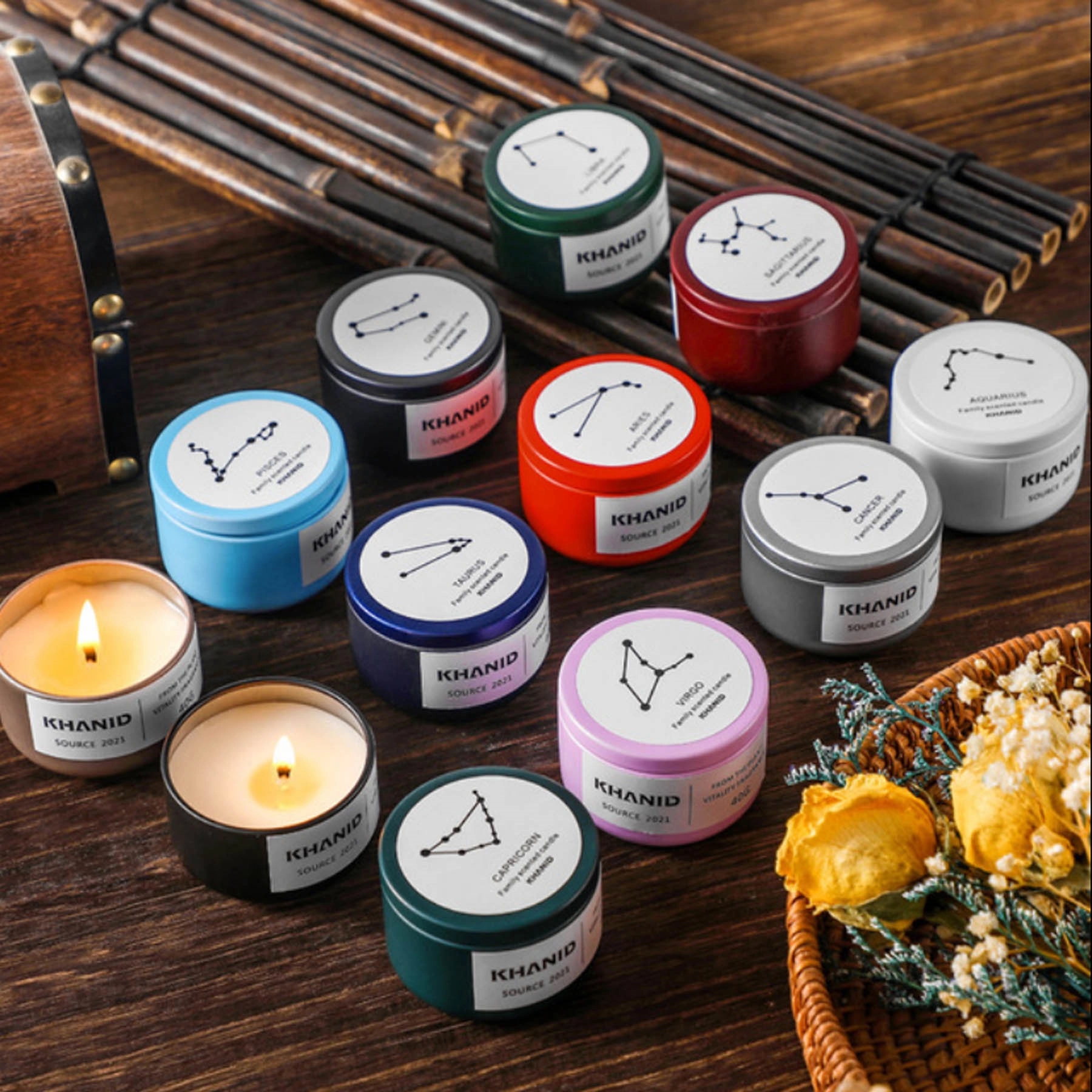 Tinplate candle 2