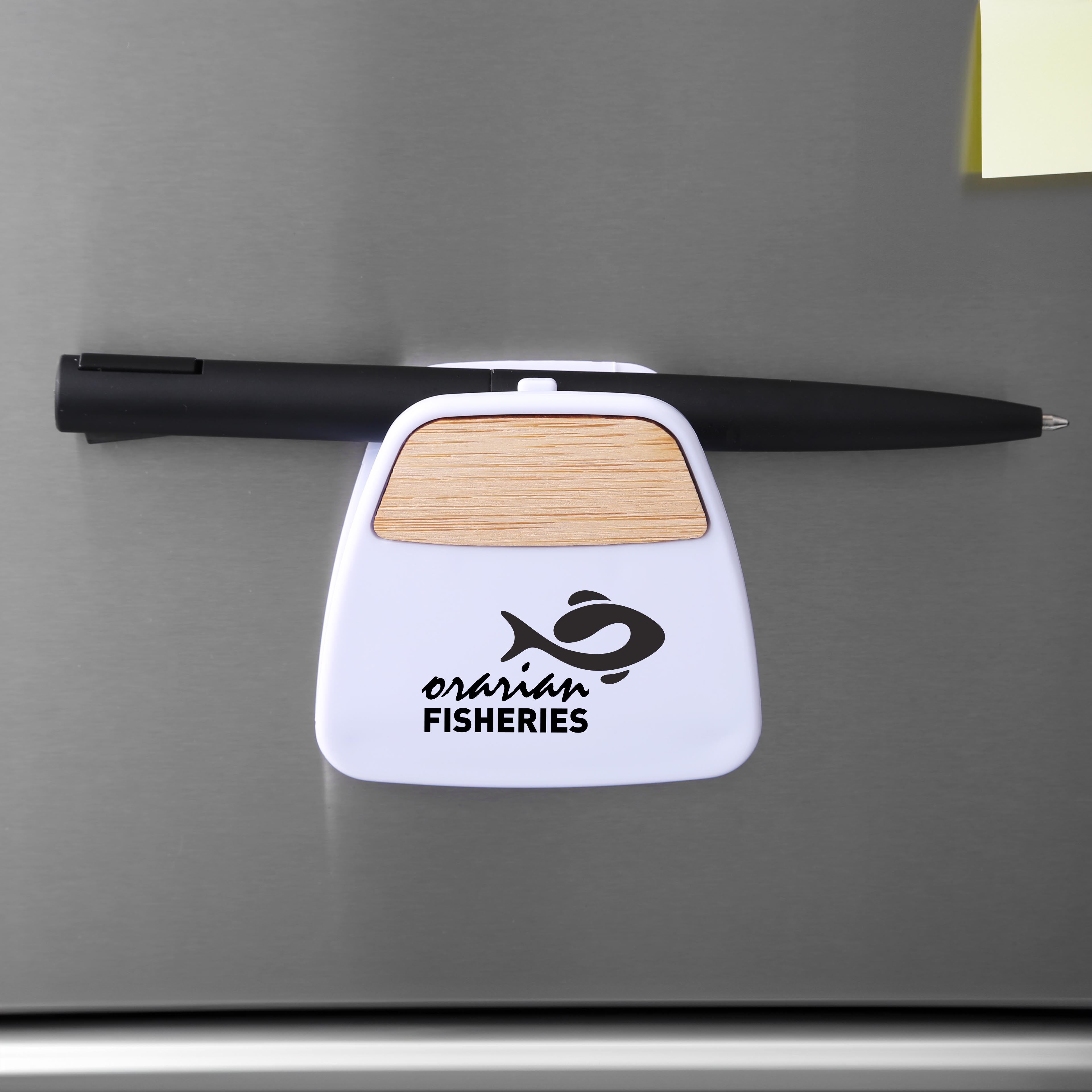 Bamboo Accent Magnetic Clip