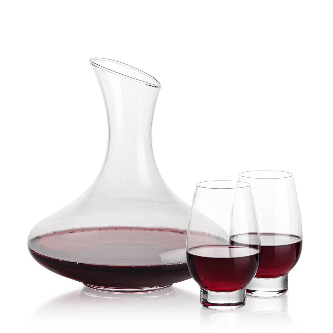 Innisfil Carafe & Glenarden Stemless Wine 11