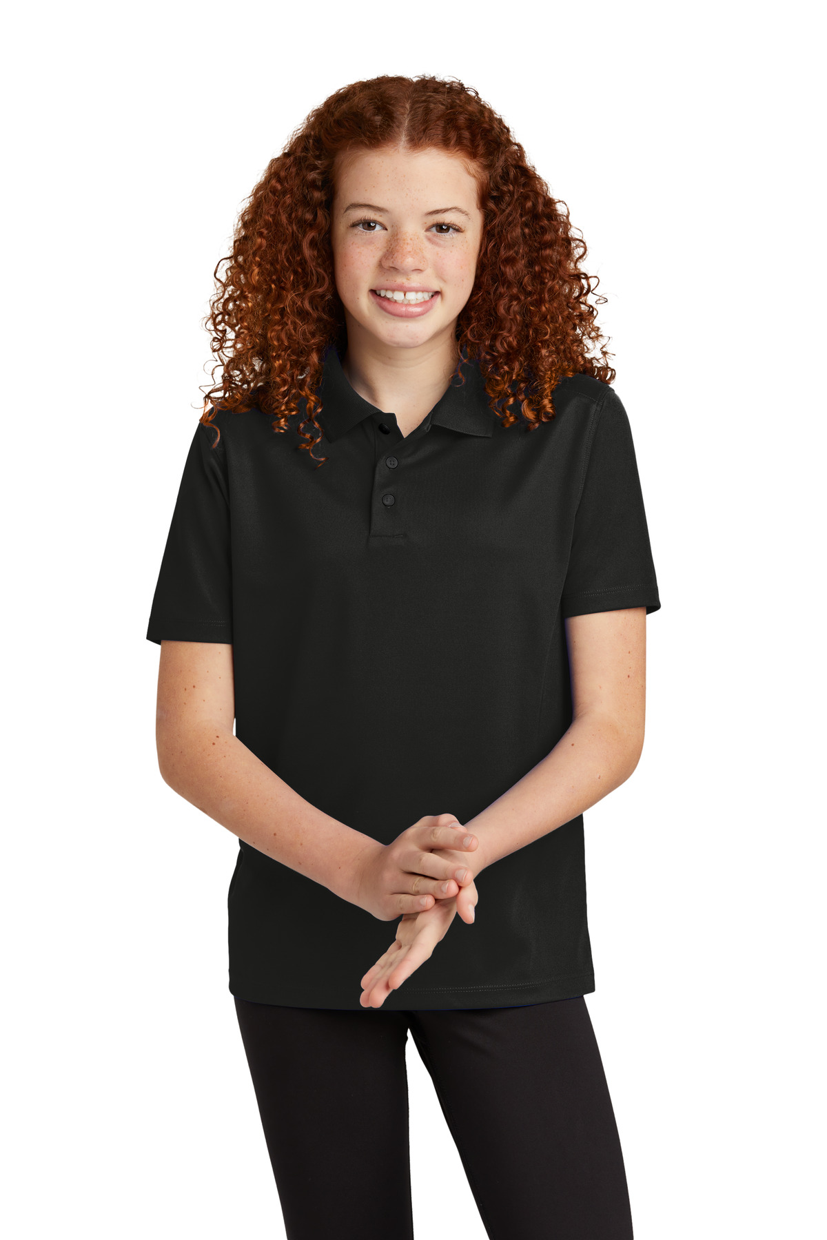 Sport-Tek® Youth UV Micropique Polo 14