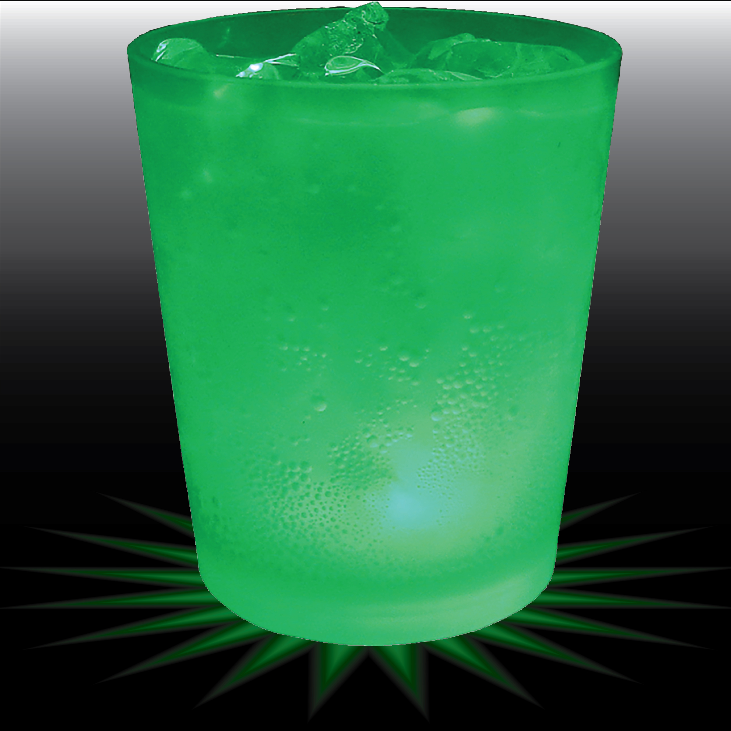 12oz Single Light Plastic Rocks Cup 7