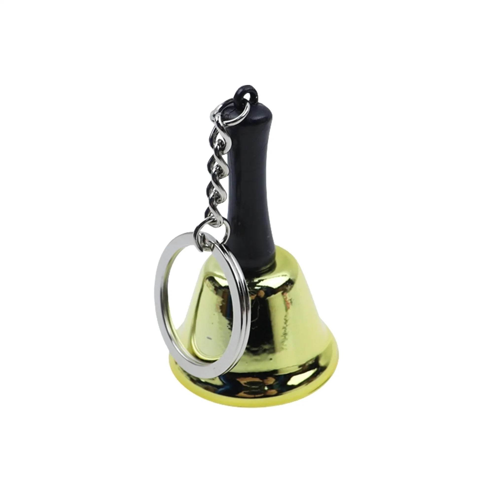 Christmas Wedding Dinner Party Mini Metal Hand Bell Keychain 6
