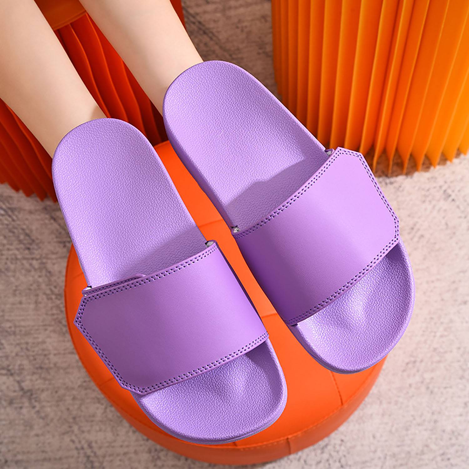 Custom Slippers W/ Hook&Loop for Men and Women 11