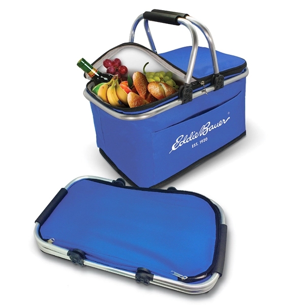 Collapsible Insulated Picnic Basket 1