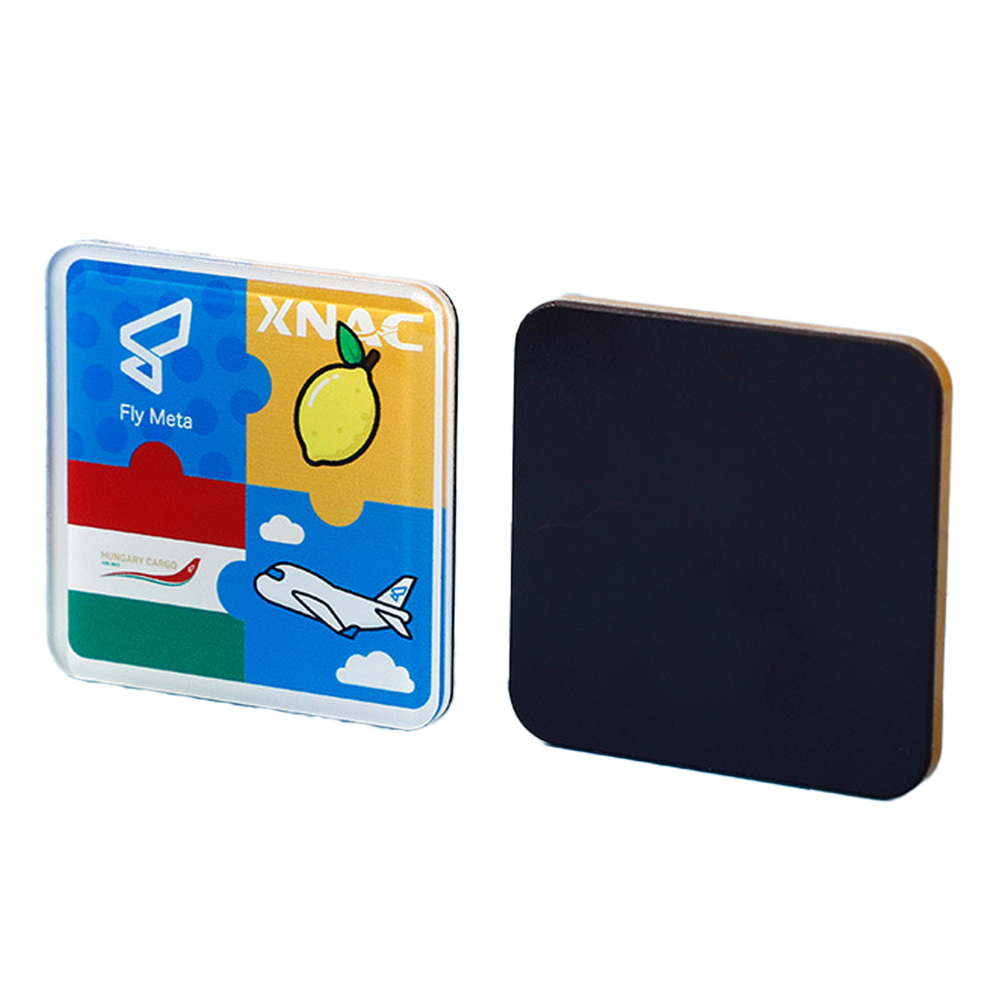 Magnetic Decals, custom magnet with logo imprint 2