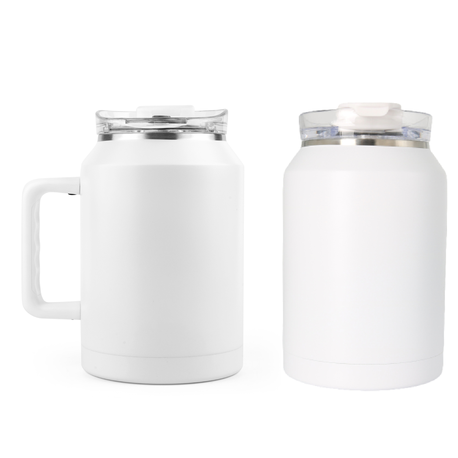 Stainless Steel Vacuum Insulated Mug with Lid, 50 oz. 4