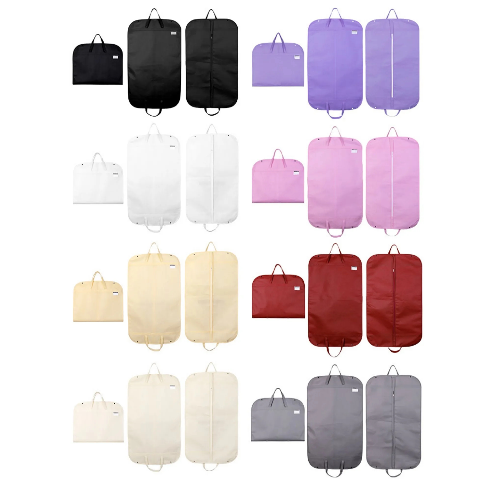 Non-Woven Fabric Travel Garment Bags Environmentally Friendl 11