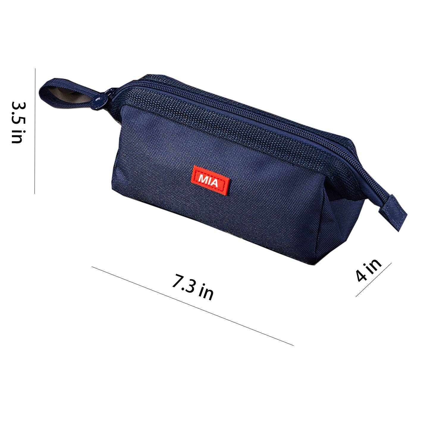 Portable Zipper Pencil Case Pouch Bag 2