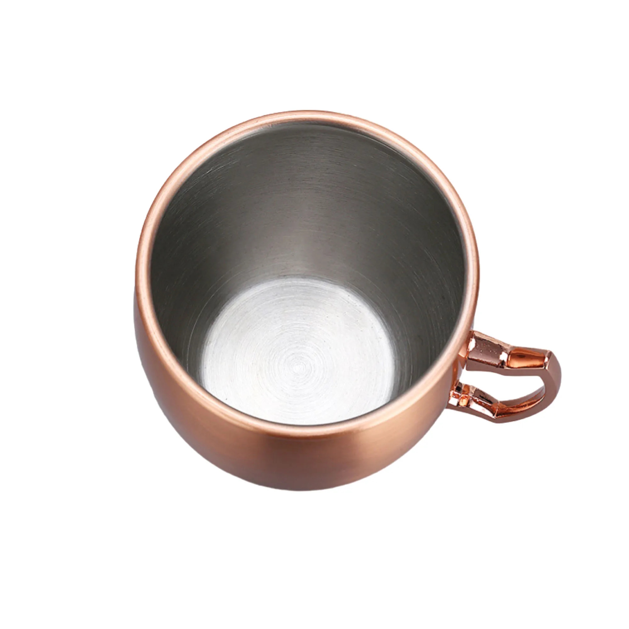 18 Oz. Stainless Steel Moscow Mule Mug with Built In Handle 3