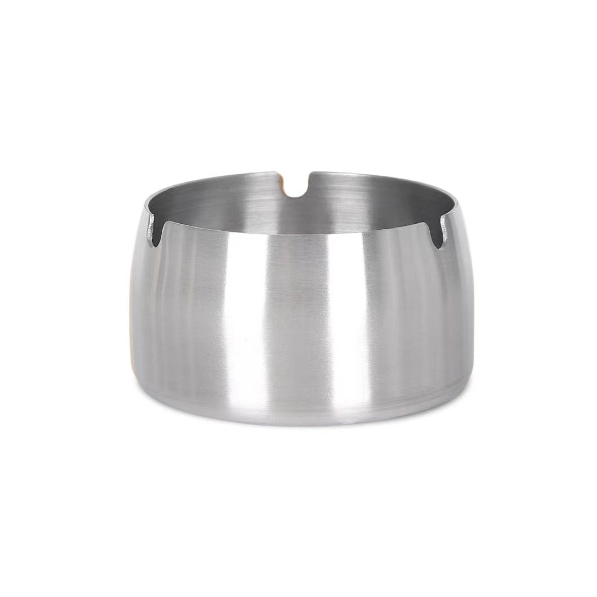 MOQ 50 Deluxe Stainless Steel Round Ashtray 5