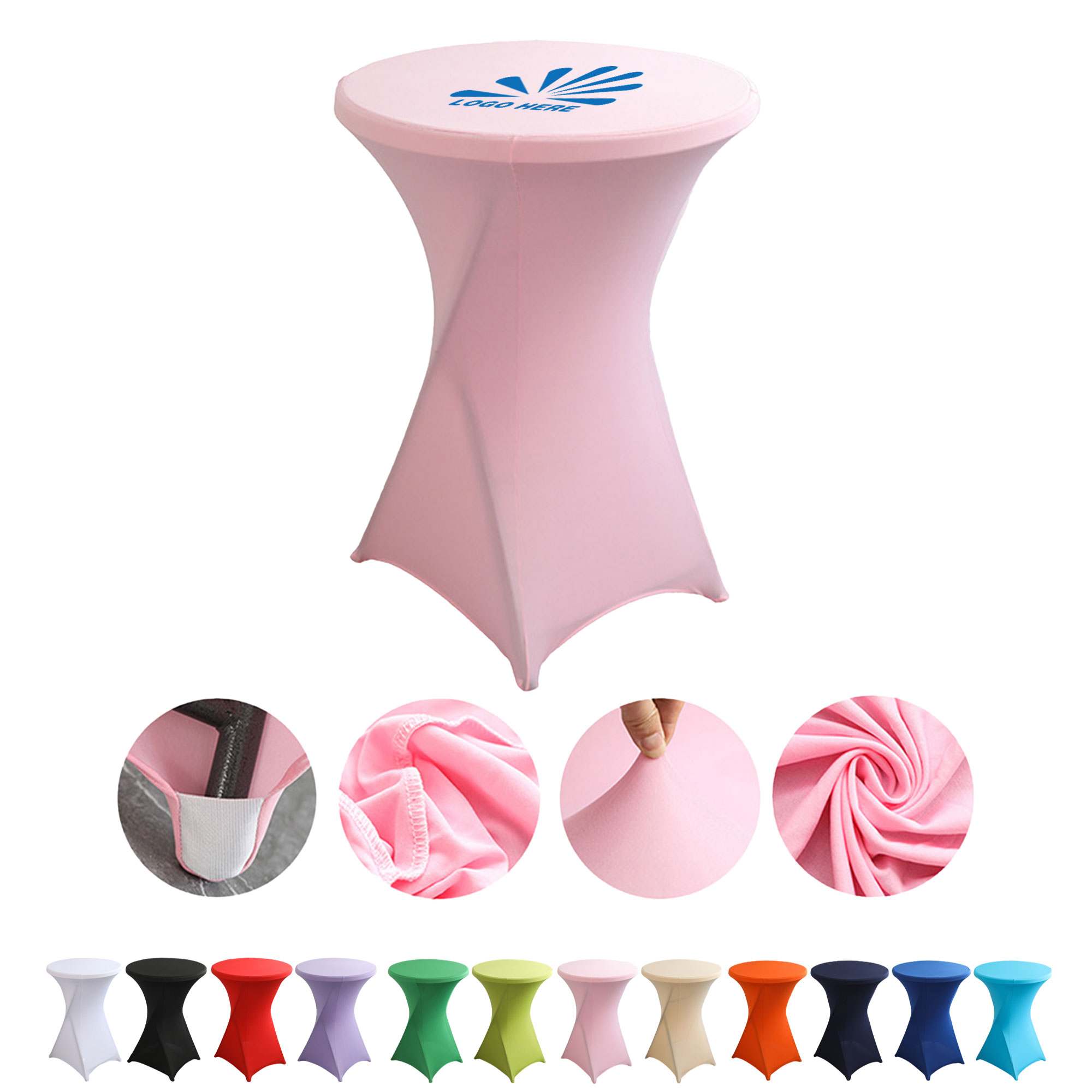 Cocktail Knitted Stretchable Elastic Tablecloth 2