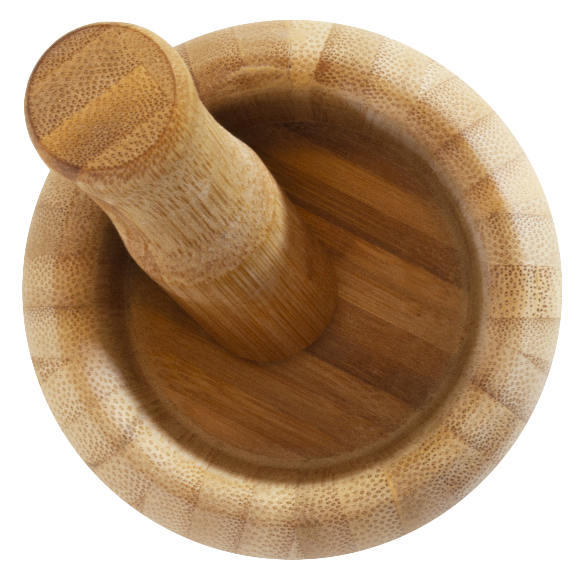 Bamboo Mortar and Pestle Set 1