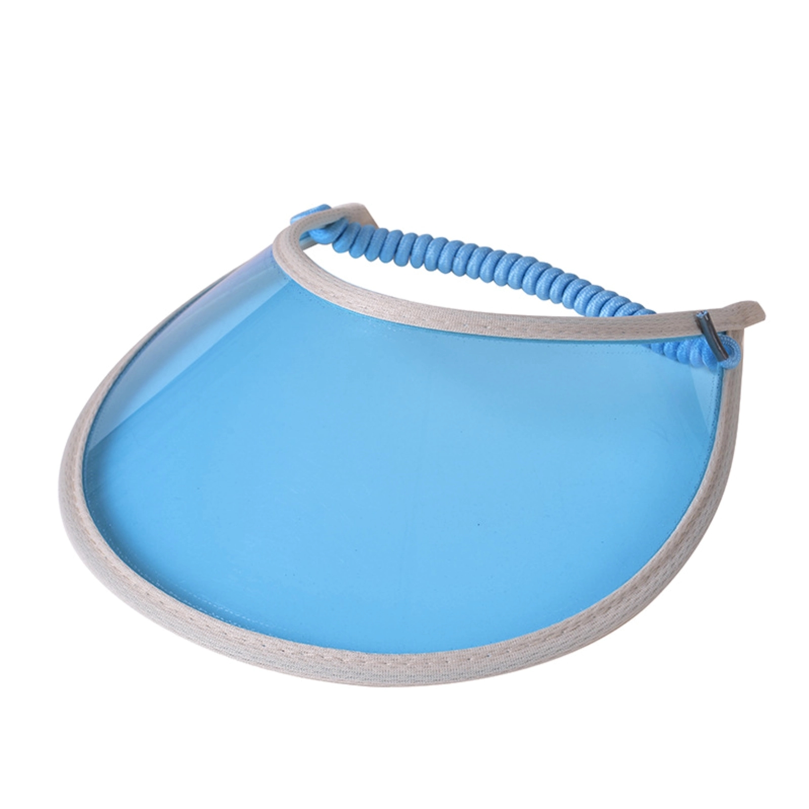 Adult Pvc Sun Visor Hat 5