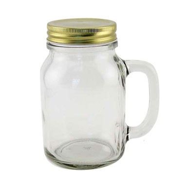 20Oz Clear Glass Mason Jar (With Out Lid) 2