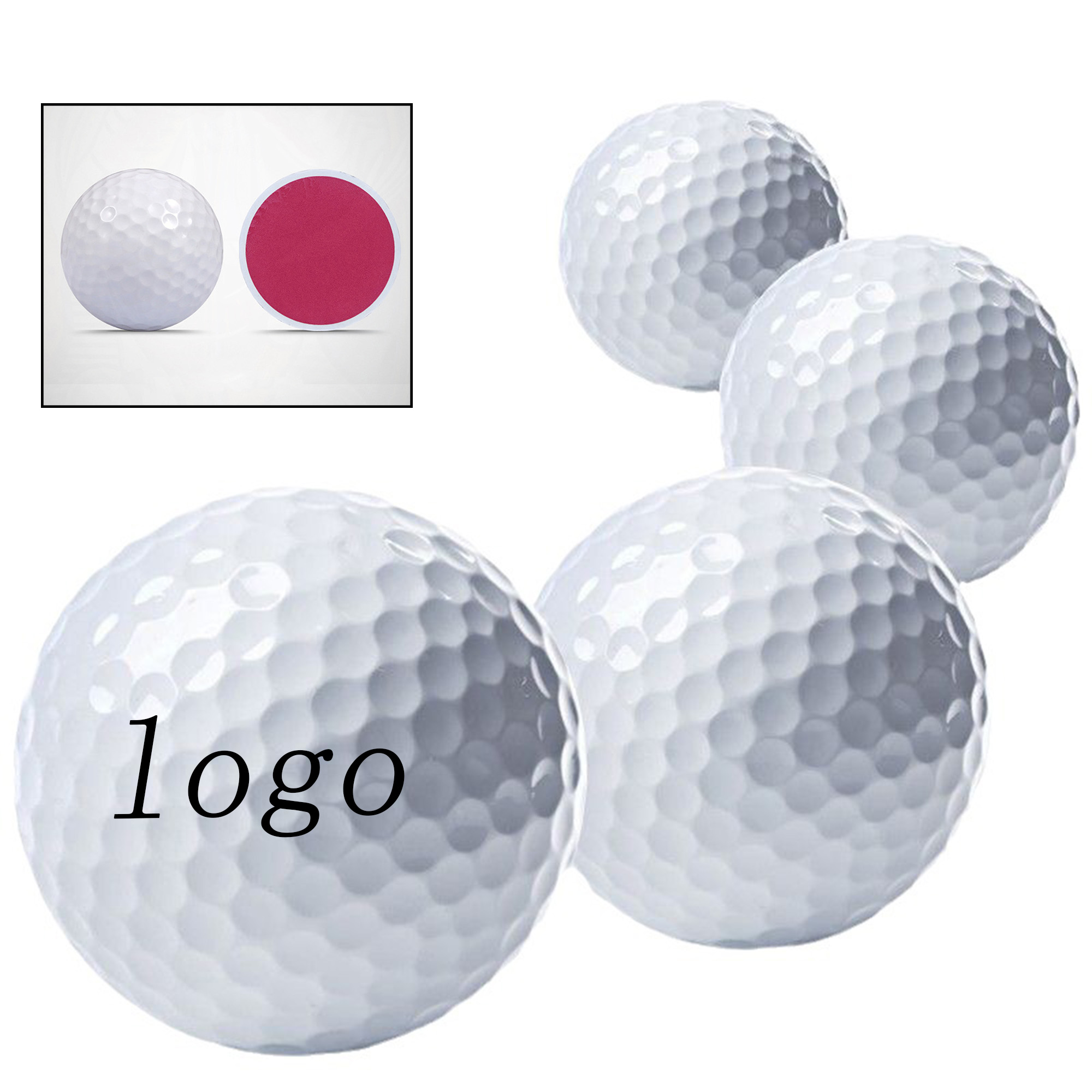 Surlyn Golf Double-Layer Practice Balls 2