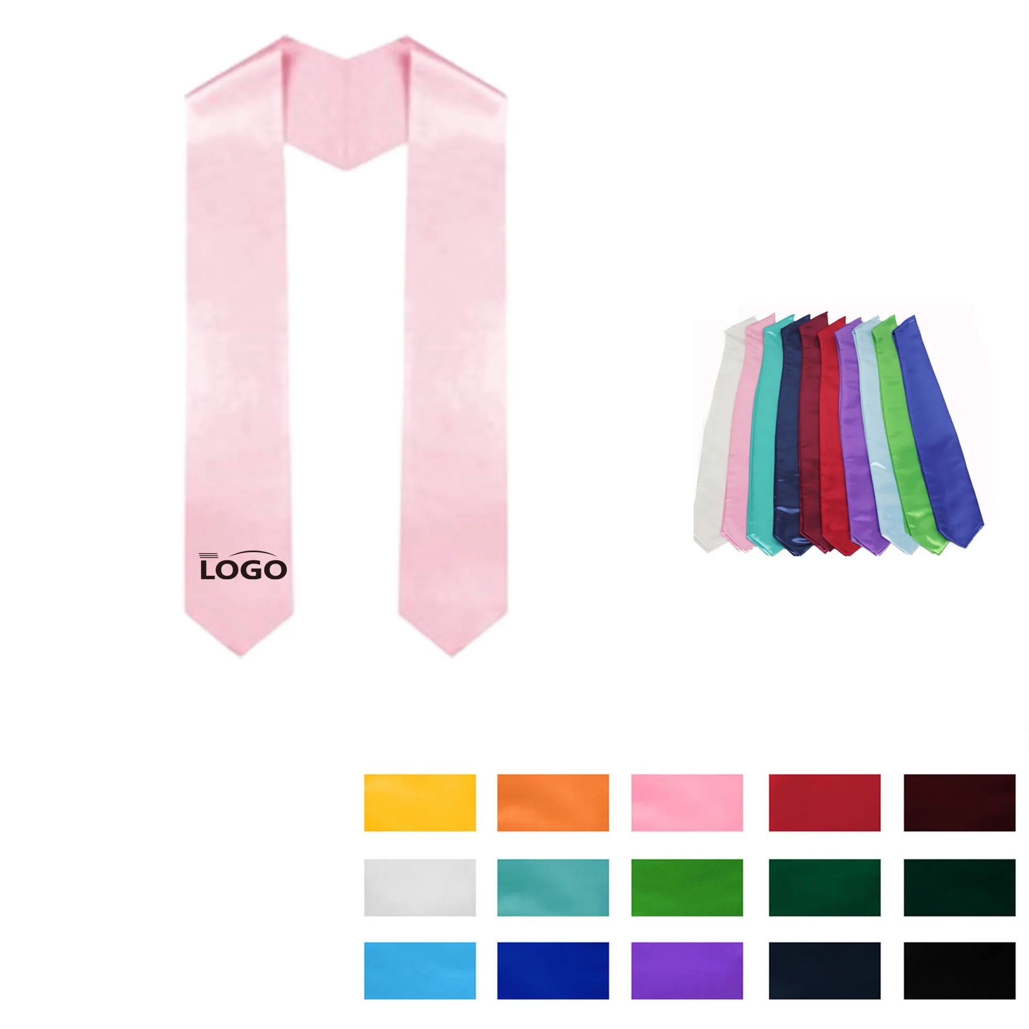 Custom Color Graduation Sash MOQ 10pcs 7