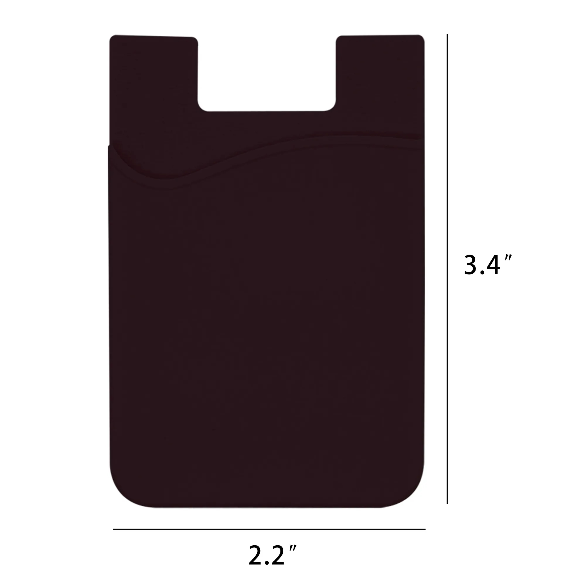 Silicone Mobile Phone Card Holder 5