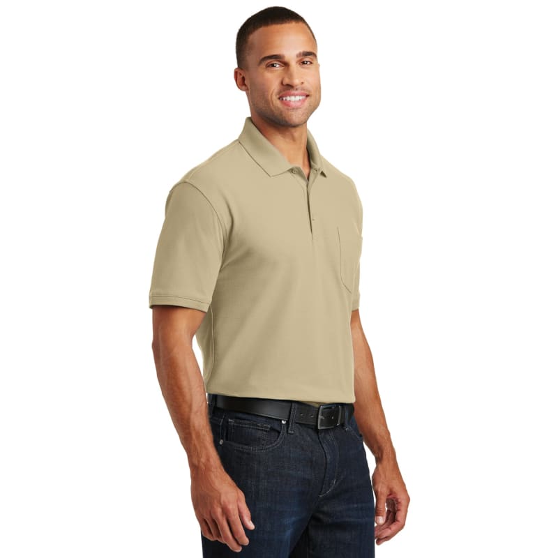 Port Authority Core Classic Pique Pocket Polo. 39