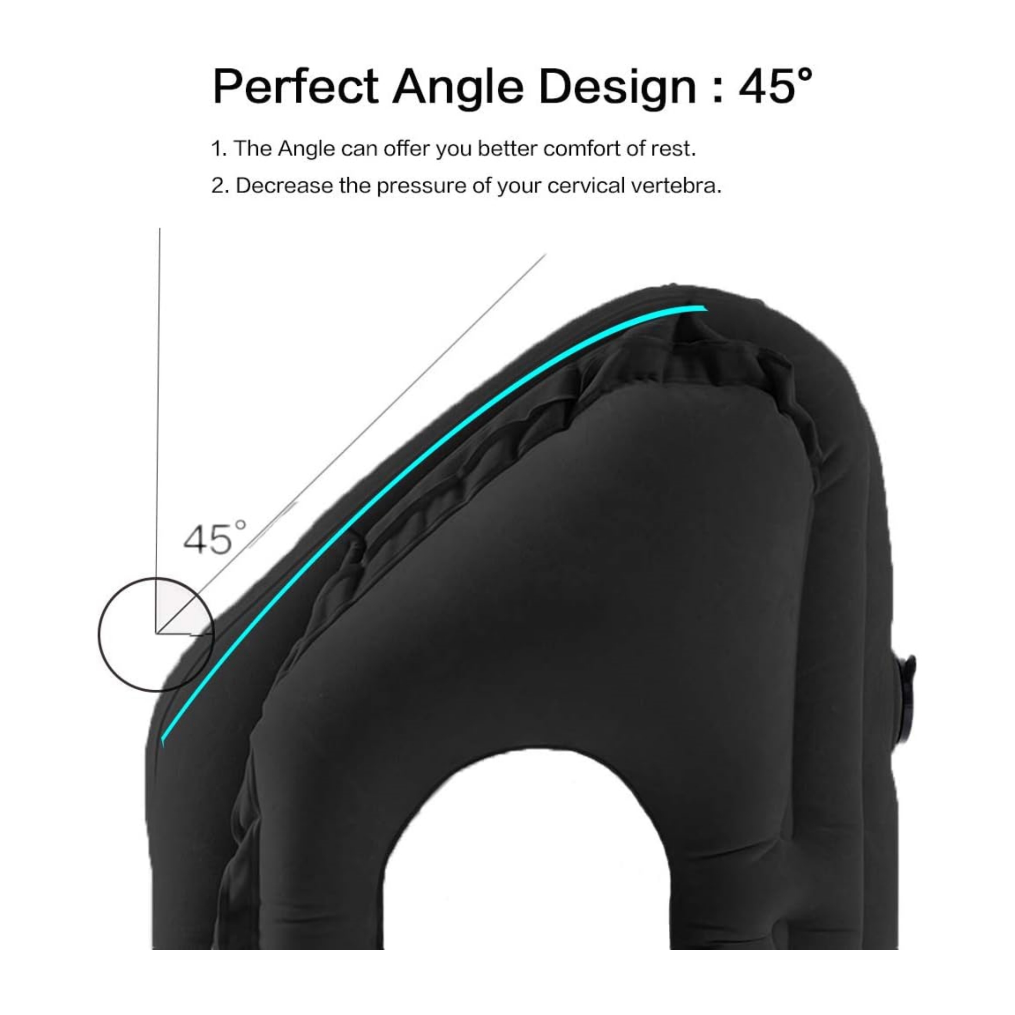 Inflatable Travel Pillow For Air Plane 6