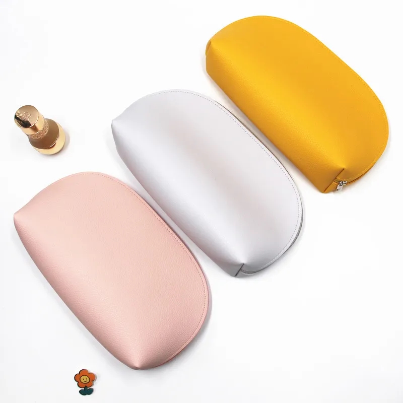 Customized PU large capacity makeup bag 5