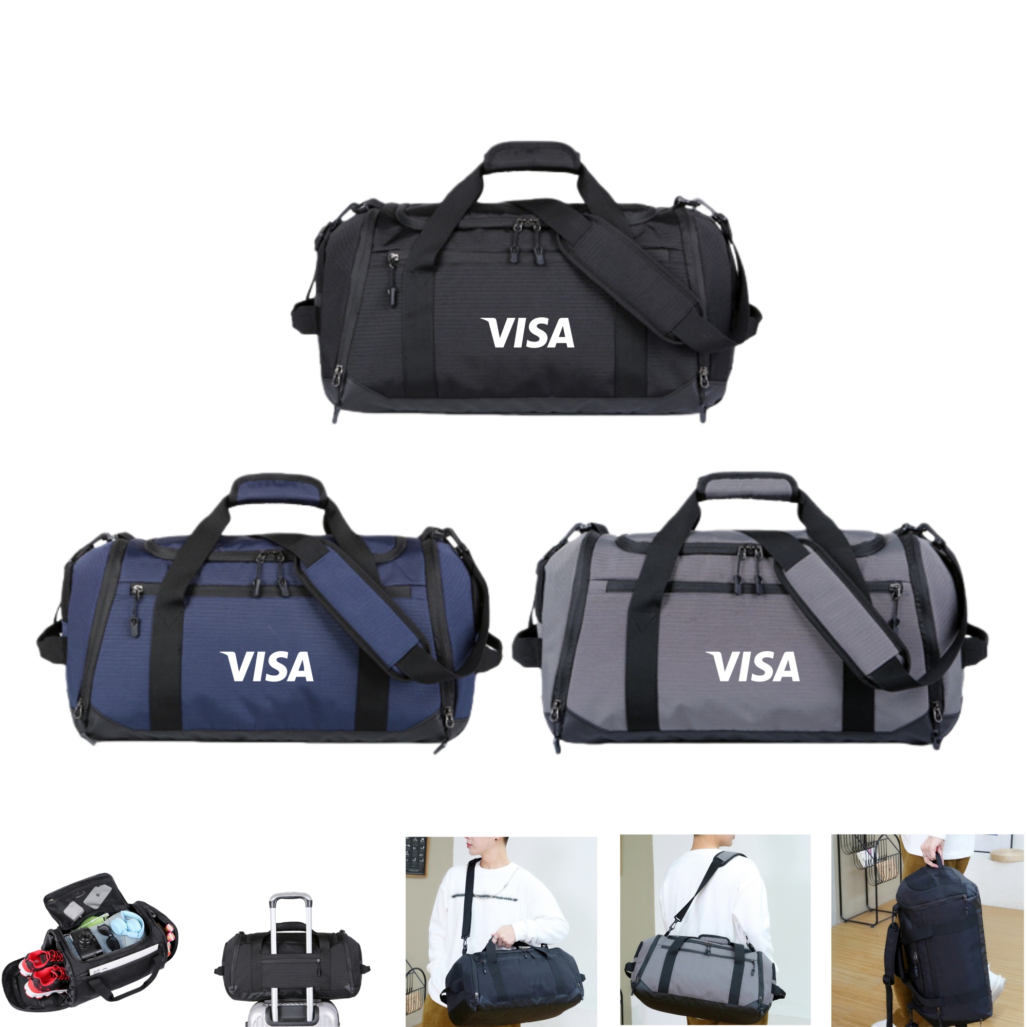 Gym Bag With Shoe Compartment 3
