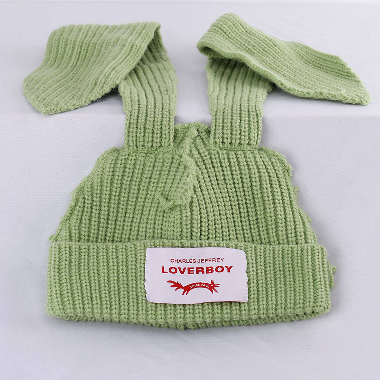 Rabbit ear hat beanie 4
