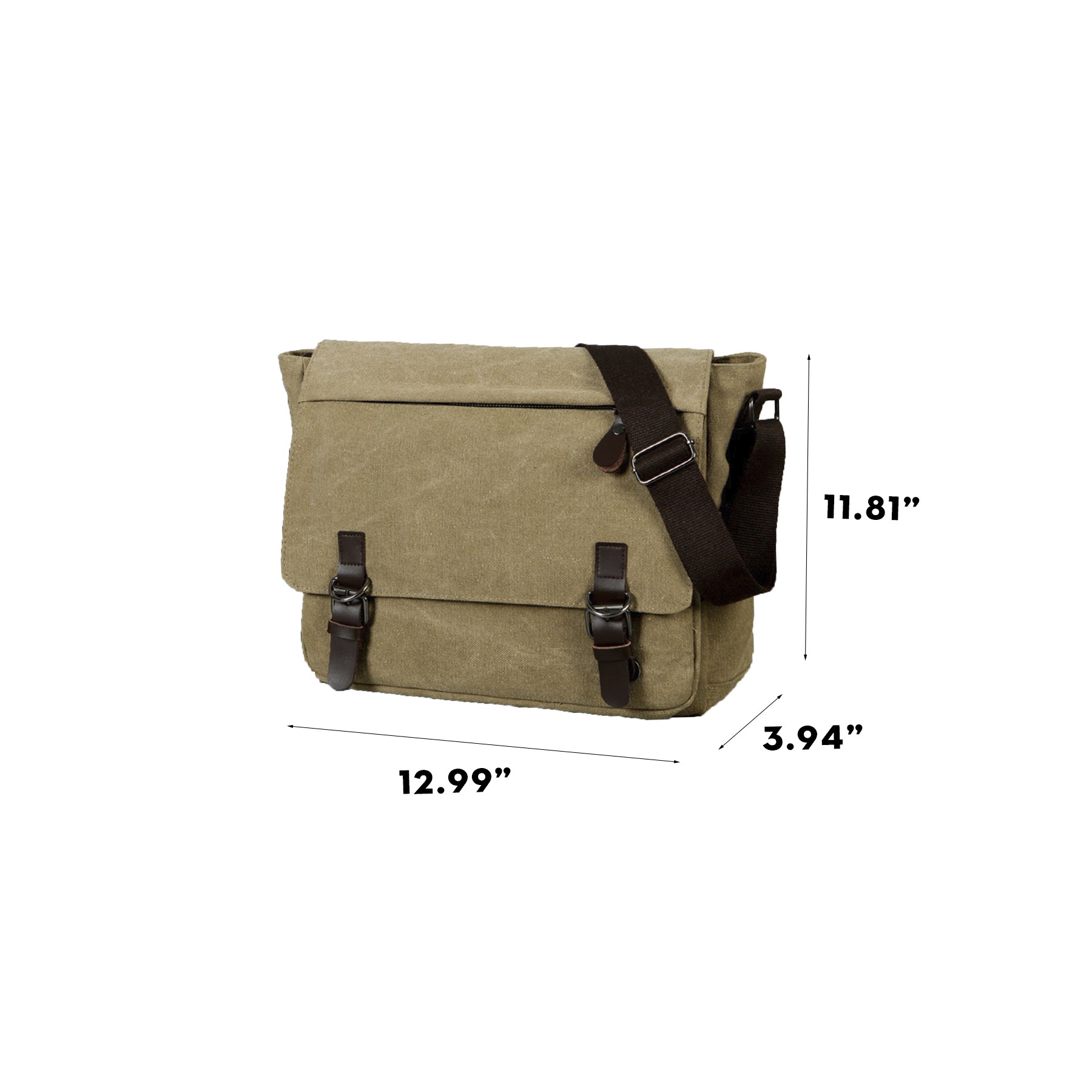 Canvas Crossbody Business Bag 3