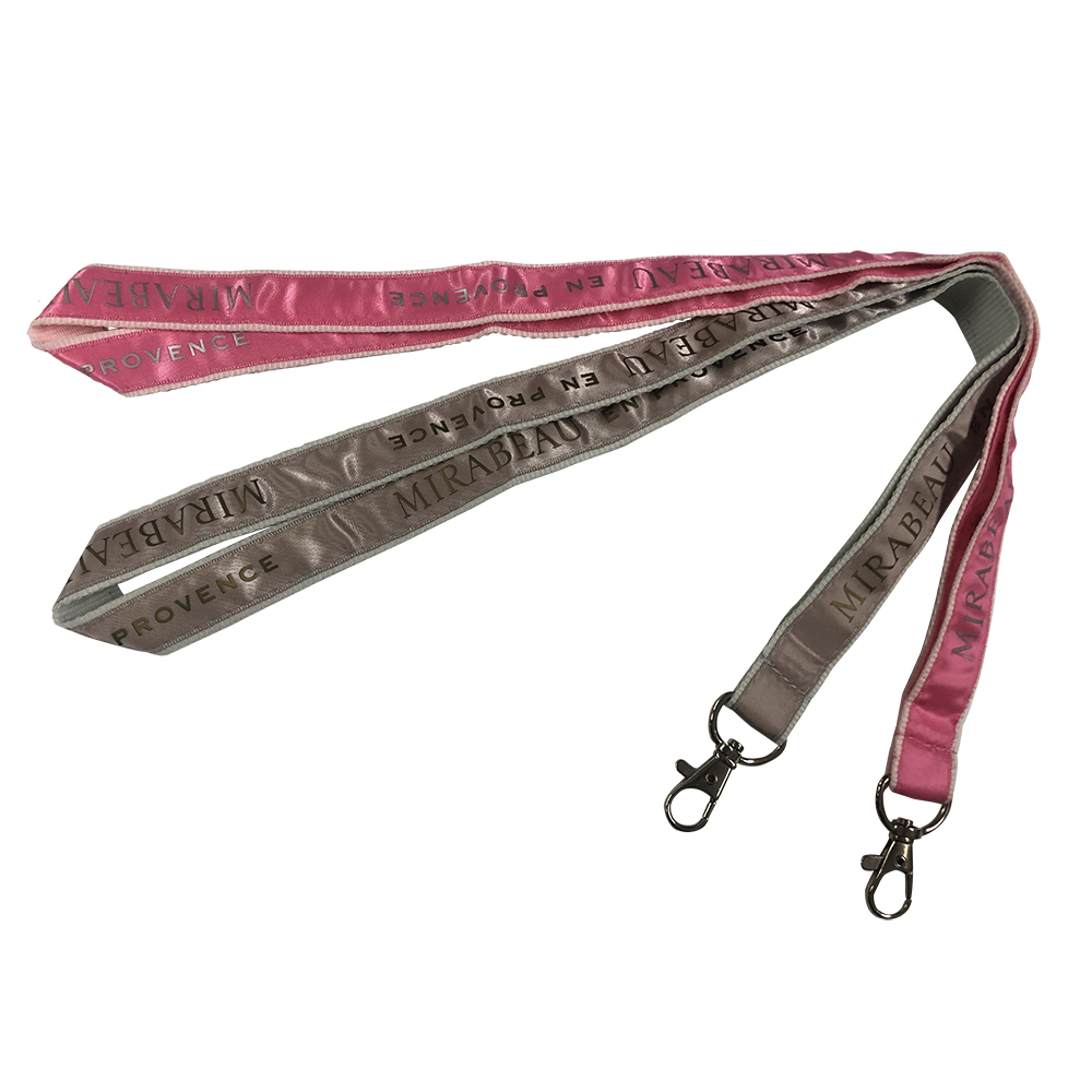 Full Color Sublimation Satin Polyester Lanyard 4