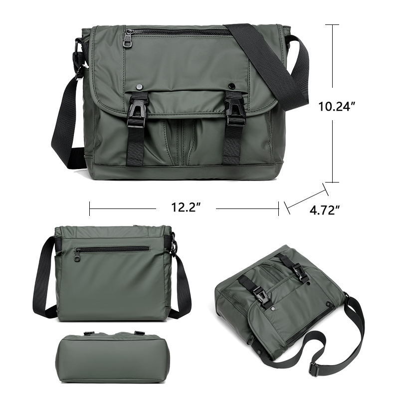 Customizable Waterproof Fashion Messenger Bag 2