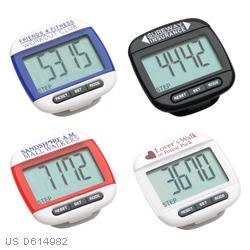 Widescreen Walker Pedometer 24